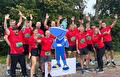 Das Team De Romein Group nimmt an der 38. 4 Mijl van Groningen